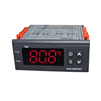 Inkbird ITC-2000 220V Termostato Digital Double Relés Control de Temperatura Calefacción-Refrigeración + Conexión de…